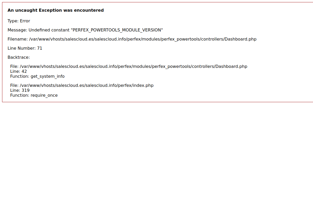 Perfex PowerTools - Developer Toolkit