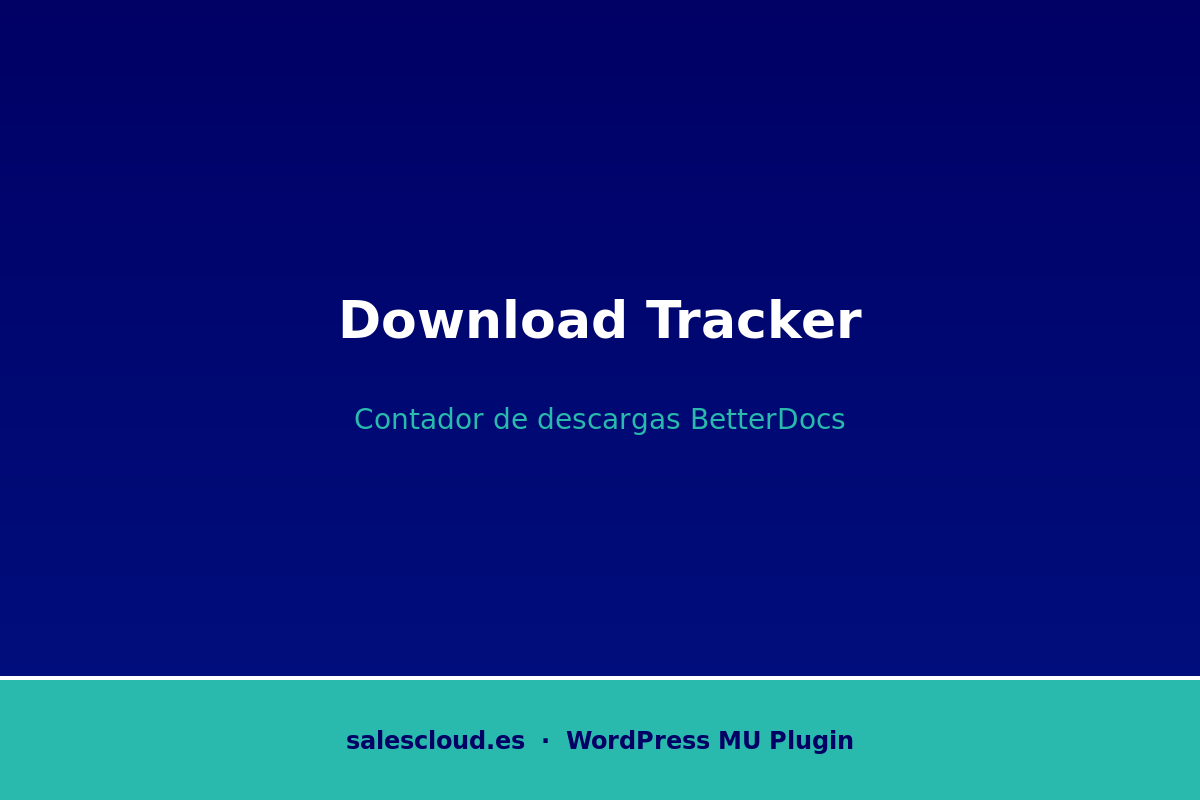 SalesCloud Download Tracker