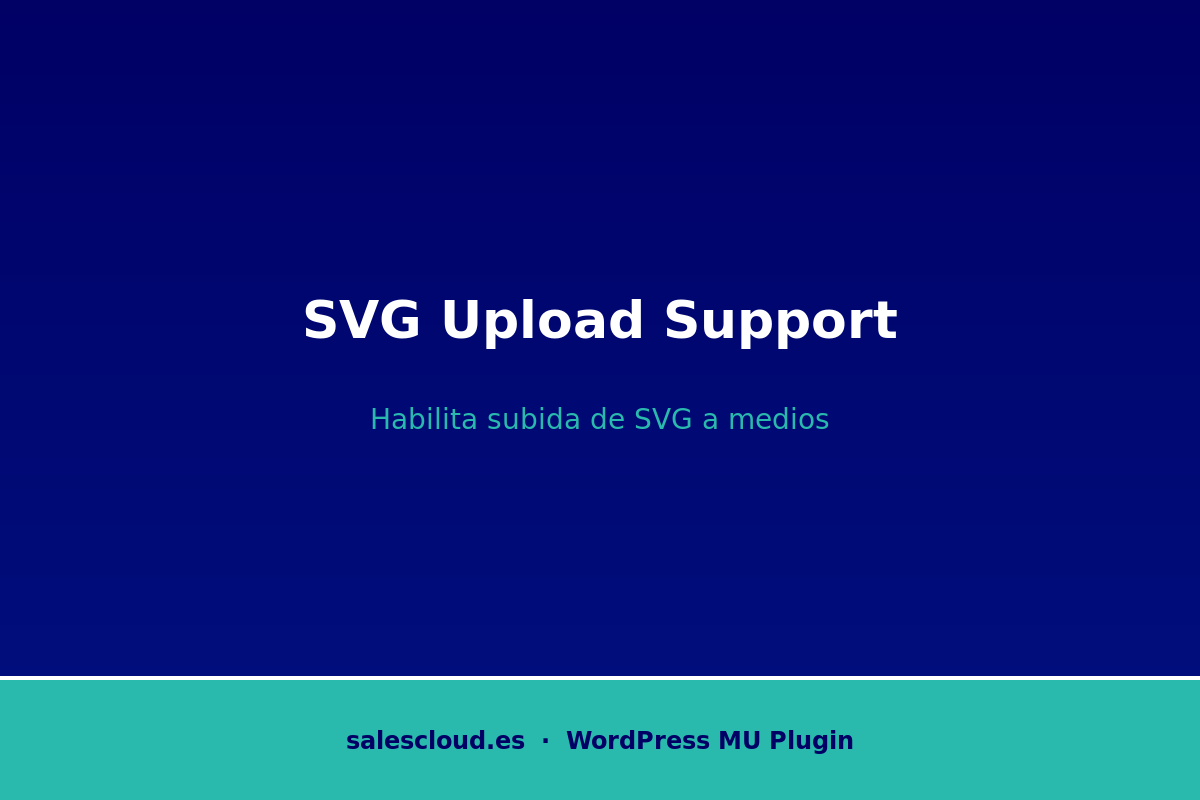 SalesCloud SVG Upload Support