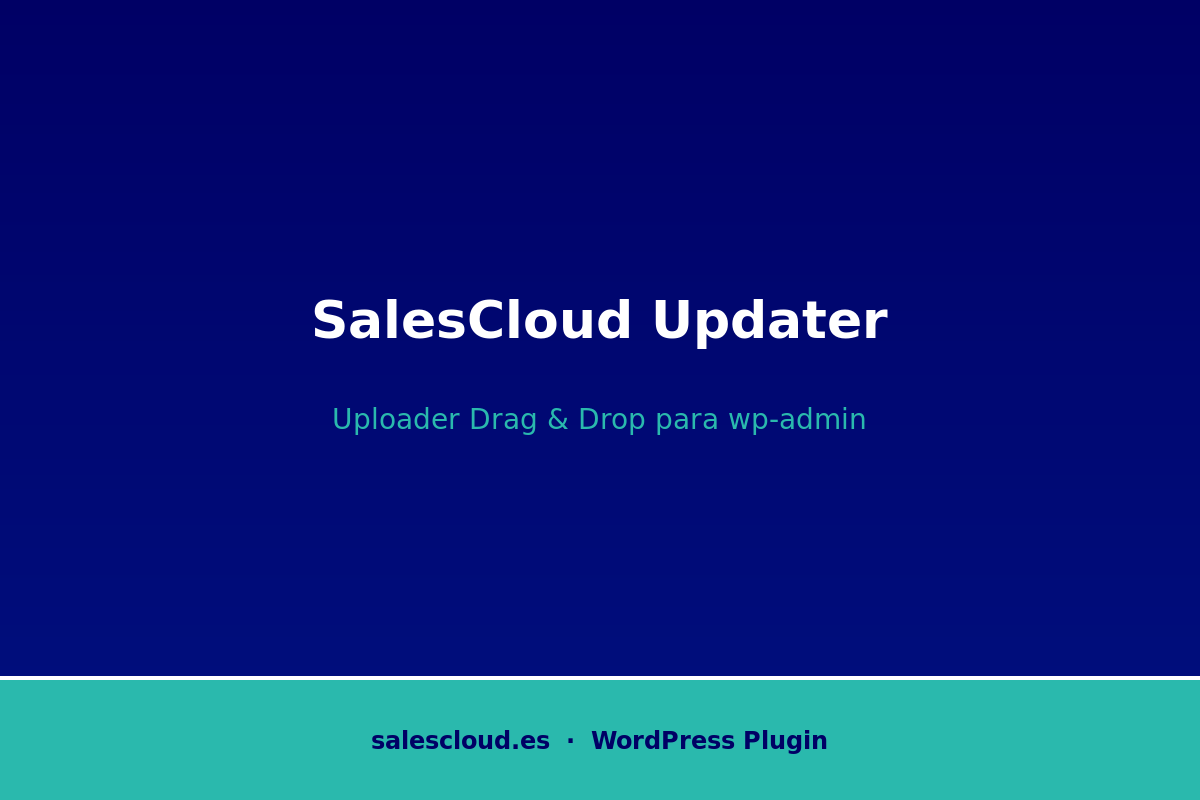 SalesCloud Updater - Uploader Drag & Drop